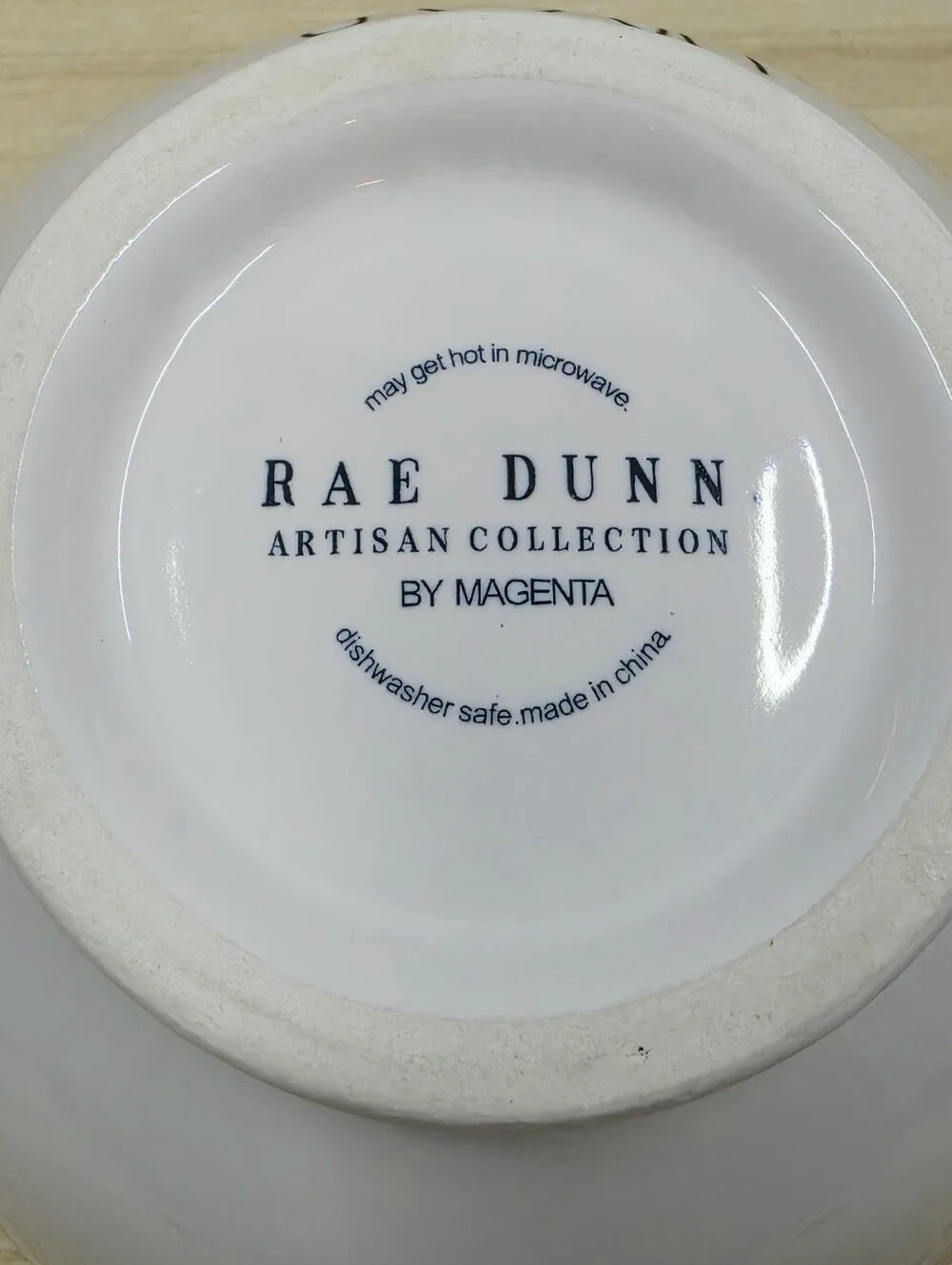 Magenta Rae Dunn SOUP All Purpose Bowl Artisan Collection Glazed Ceramic